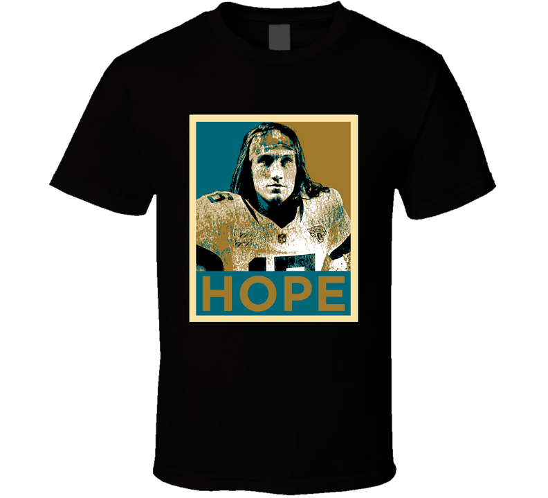 Trevor Lawrence Jacksonville Football Fan Hope Style Black Unisex T Shirt