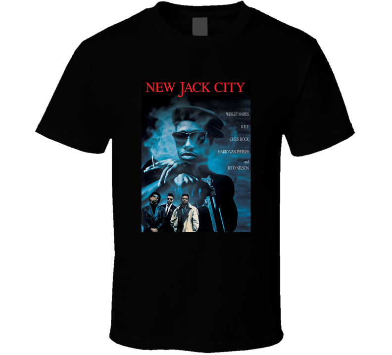 New Jack City Movie Hip Hop Black Unisex T Shirt New Jack City Movie Hip Hop Black Unisex T Shirt