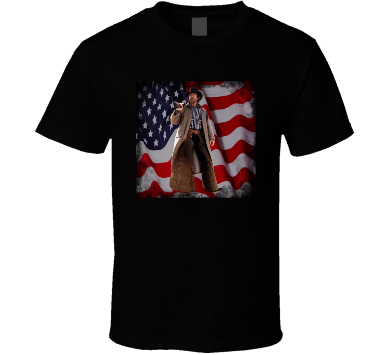Walker Texas Ranger American Flag Retro 90s Tv Show Fan Black Unisex T Shirt Walker Texas Ranger American Flag Retro 90s Tv Show Fan Black Unisex T Shirt
