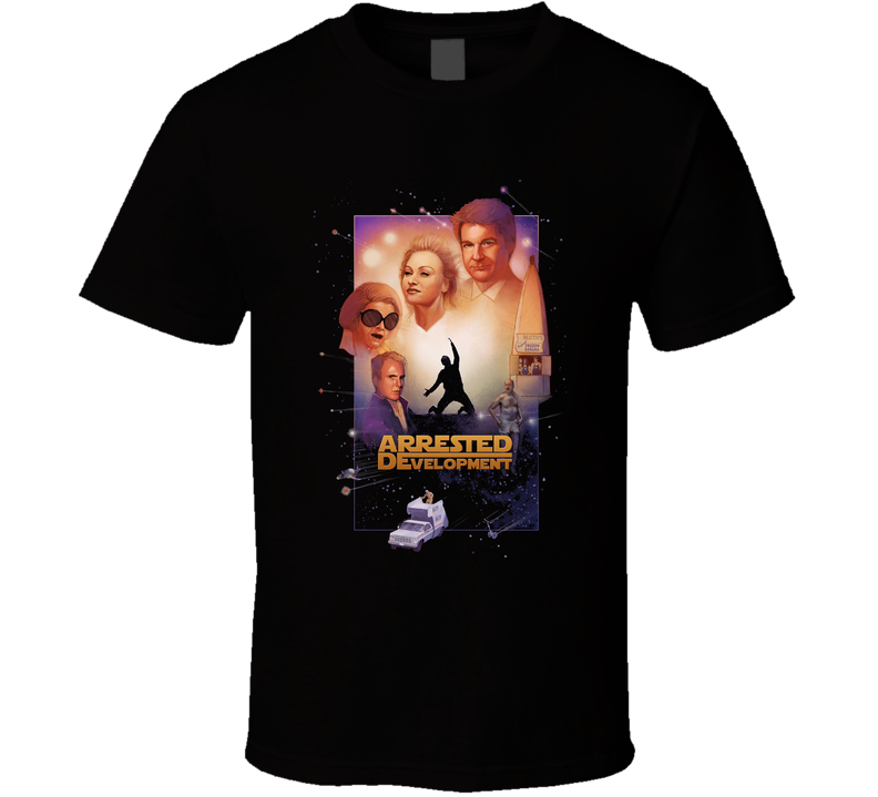 Arrested Development Movie Tv Show Black Unisex T Shirt
