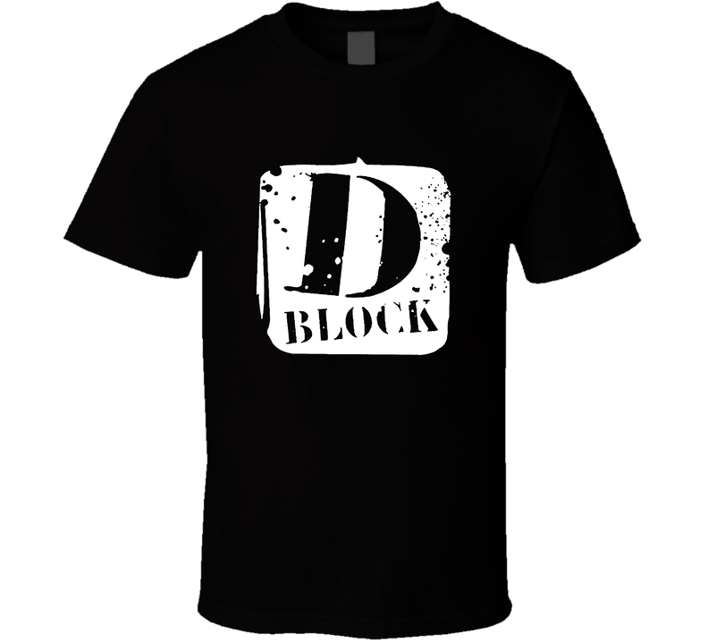 D-block Records Hip Hop Record Label Music Lovers Black Unisex T Shirt D-block Records Hip Hop Record Label Music Lovers Black Unisex T Shirt