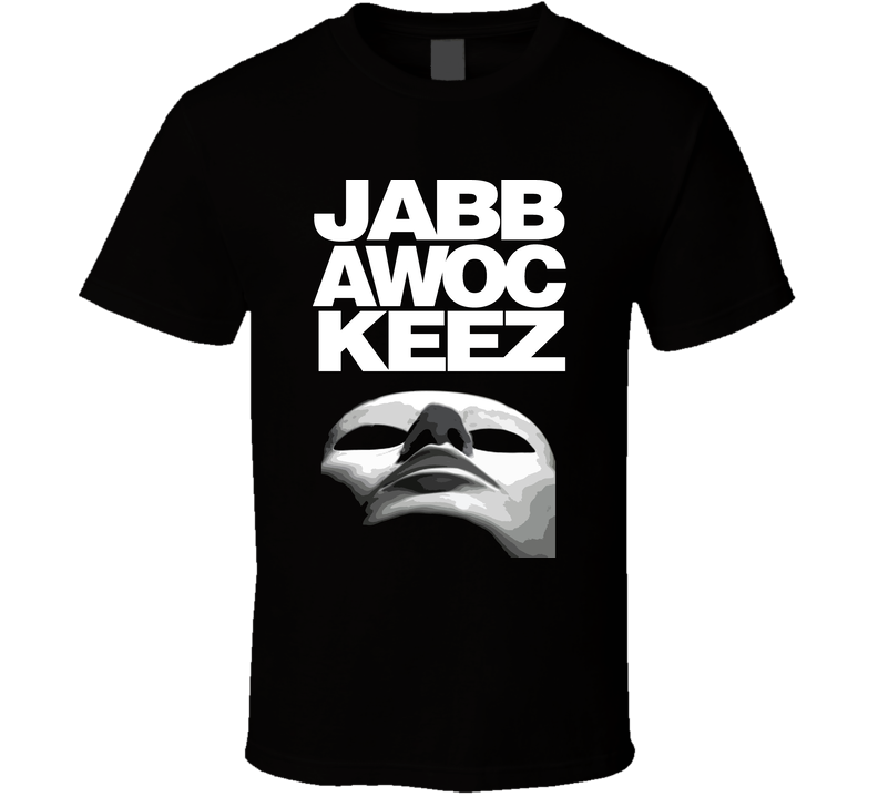 Jabbawockeez Mask Black Black Unisex T Shirt Jabbawockeez Mask Black Black Unisex T Shirt