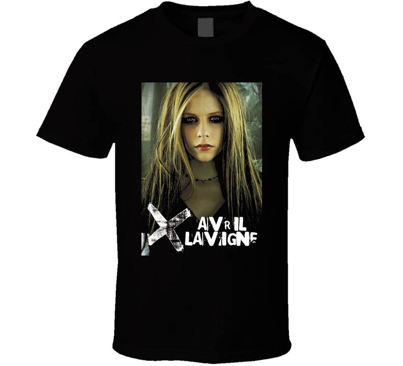 Avril Lavigne Music Punk Rock Canadian Black Unisex T Shirt Avril Lavigne Music Punk Rock Canadian Black Unisex T Shirt