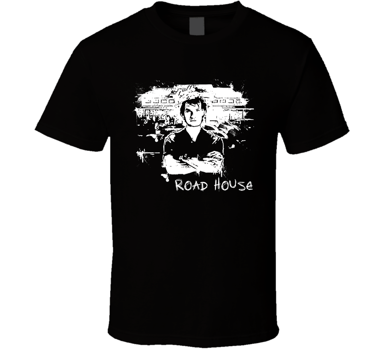 Patrick Swayze Road House Black Unisex T Shirt