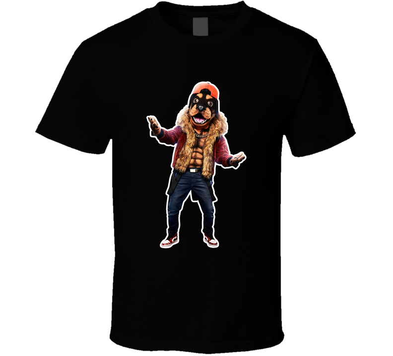 The Rottweiler The Masked Singer Fan Black Unisex T Shirt The Rottweiler The Masked Singer Fan Black Unisex T Shirt