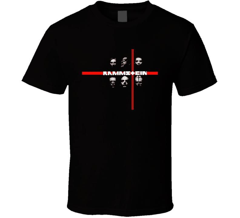Rammstein Music Group Black Unisex T Shirt Rammstein Music Group Black Unisex T Shirt