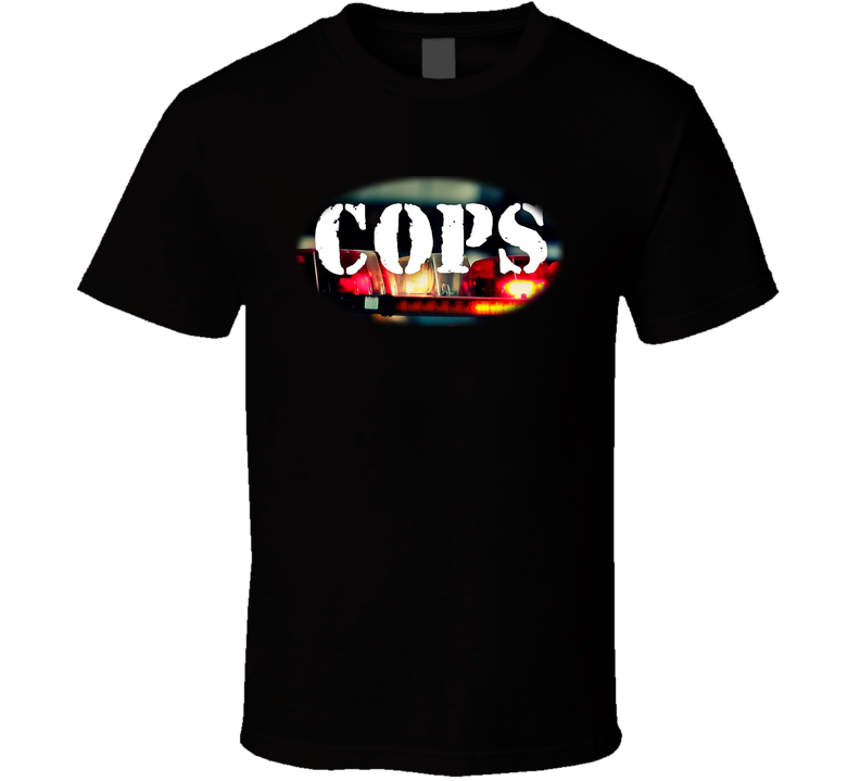 Cops Tv Series Black Unisex T Shirt Cops Tv Series Black Unisex T Shirt