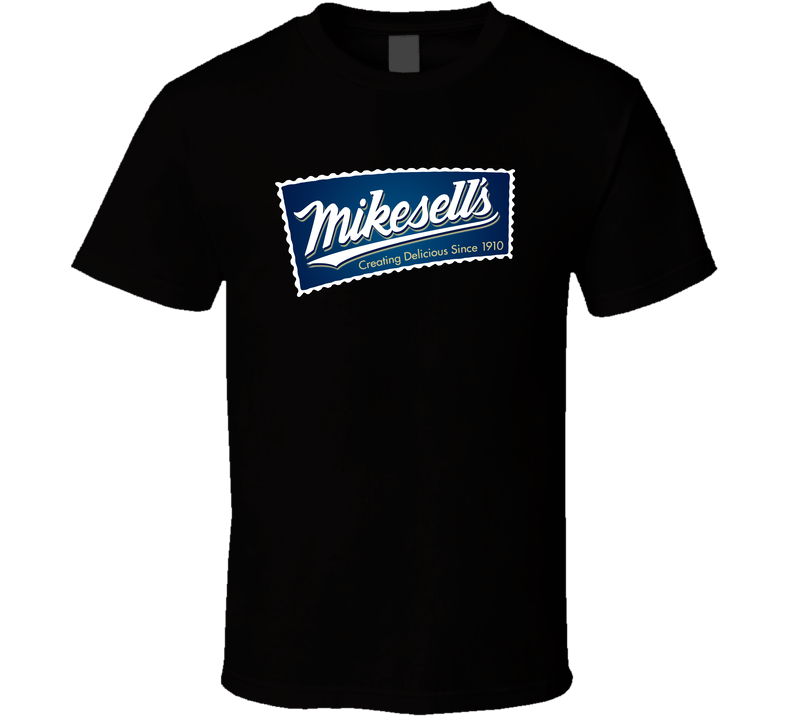 Mikesell's Most Popular Potato Chip Brand Snack Food Lovers Black Unisex T Shirt Mikesell's Most Popular Potato Chip Brand Snack Food Lovers Black Unisex T Shirt
