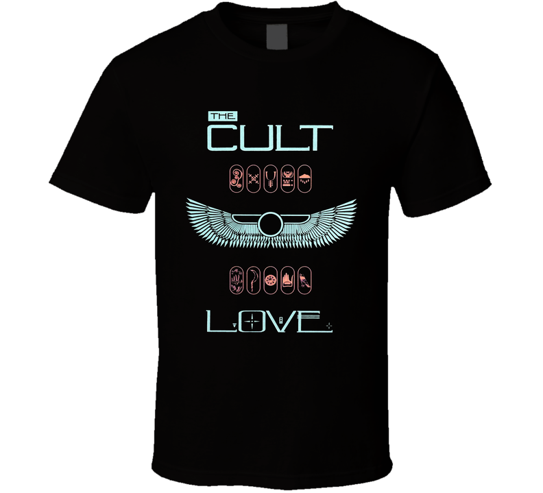 The Cult Music Love Album English Rock Black Unisex T Shirt The Cult Music Love Album English Rock Black Unisex T Shirt