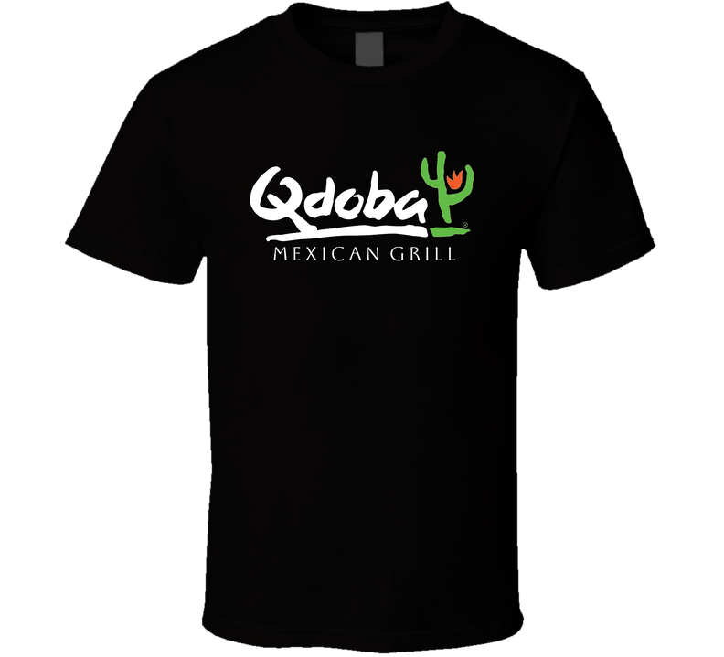 Qdoba Mexican Grill Food Restaurant Black Unisex T Shirt Qdoba Mexican Grill Food Restaurant Black Unisex T Shirt