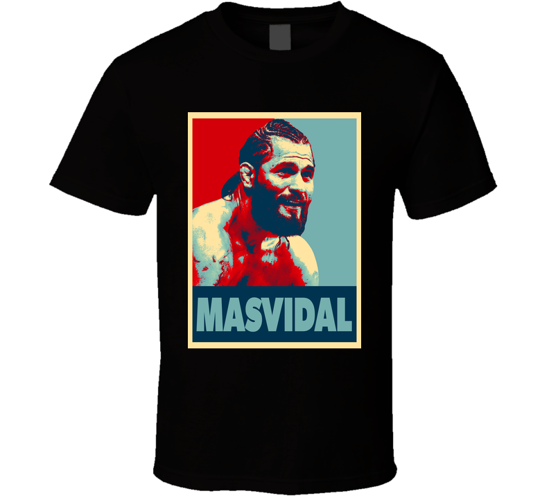 Jorge Masvidal Hope Style Black Unisex T Shirt Jorge Masvidal Hope Style Black Unisex T Shirt