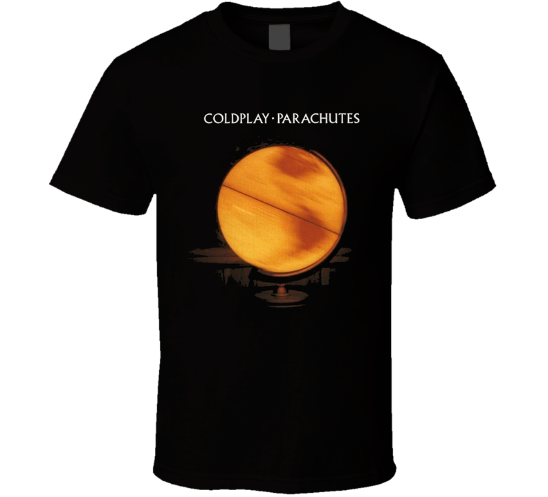 Coldplay Parachutes Alternative Rock Band Music Black Unisex T Shirt Coldplay Parachutes Alternative Rock Band Music Black Unisex T Shirt