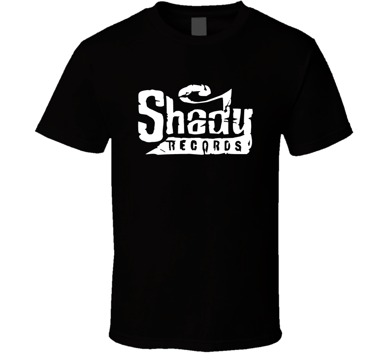 Shady Records Hip Hop Record Label Music Lovers Black Unisex T Shirt