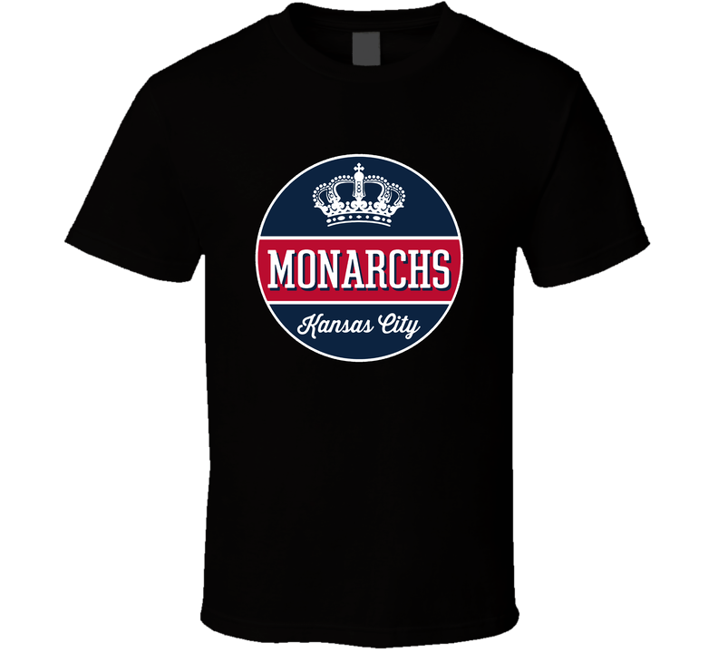 Kansas City Monarchs Negro Baseball League Team Retro Black Unisex T Shirt Kansas City Monarchs Negro Baseball League Team Retro Black Unisex T Shirt