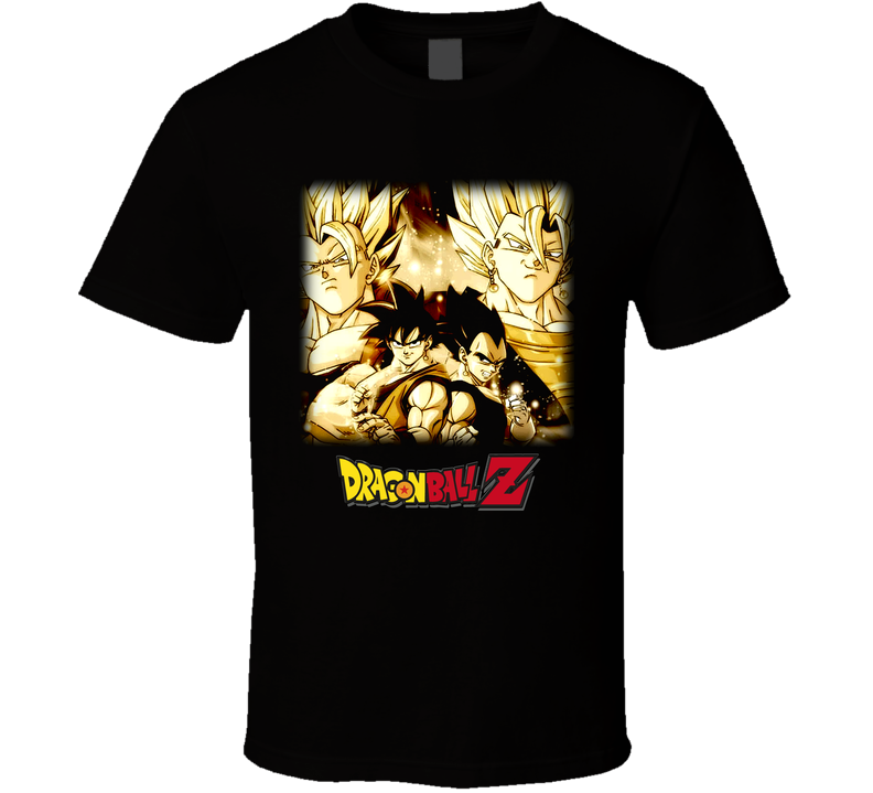 Dragonball Z Anime Black Unisex T Shirt Dragonball Z Anime Black Unisex T Shirt