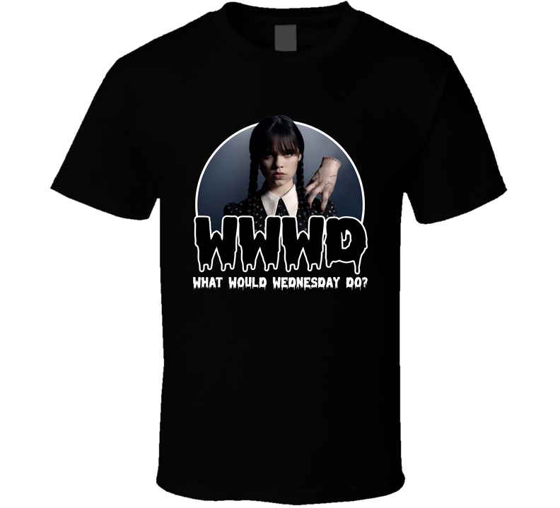 Wwwd What Would Wednesday Addams Do Black Unisex T Shirt Wwwd What Would Wednesday Addams Do Black Unisex T Shirt