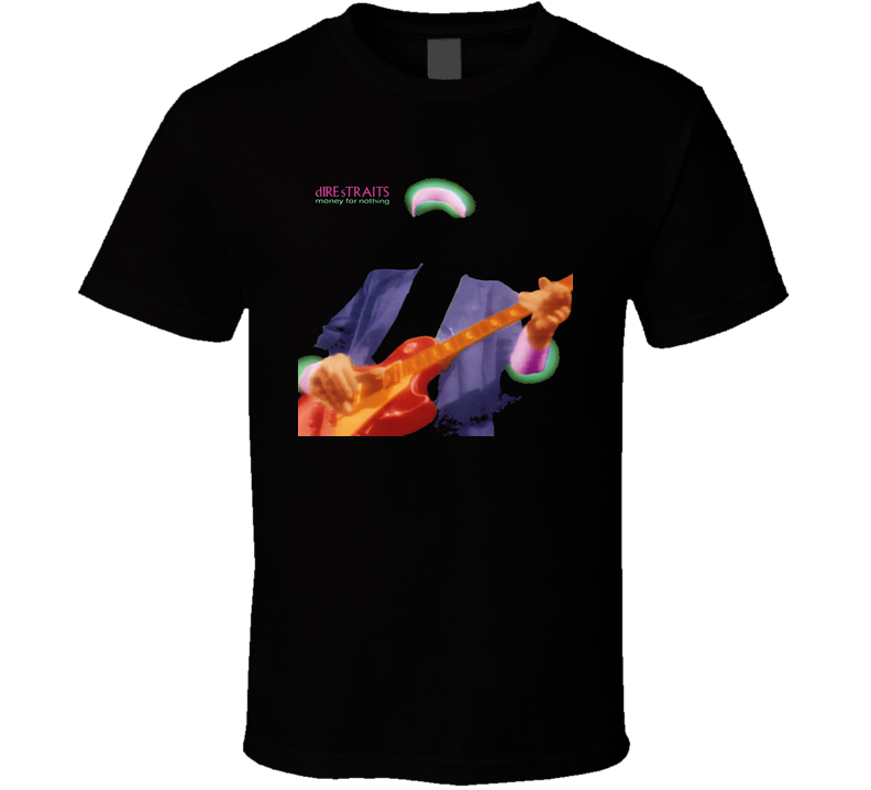 Dire Straits 80's Rock Music Black Unisex T Shirt Dire Straits 80's Rock Music Black Unisex T Shirt