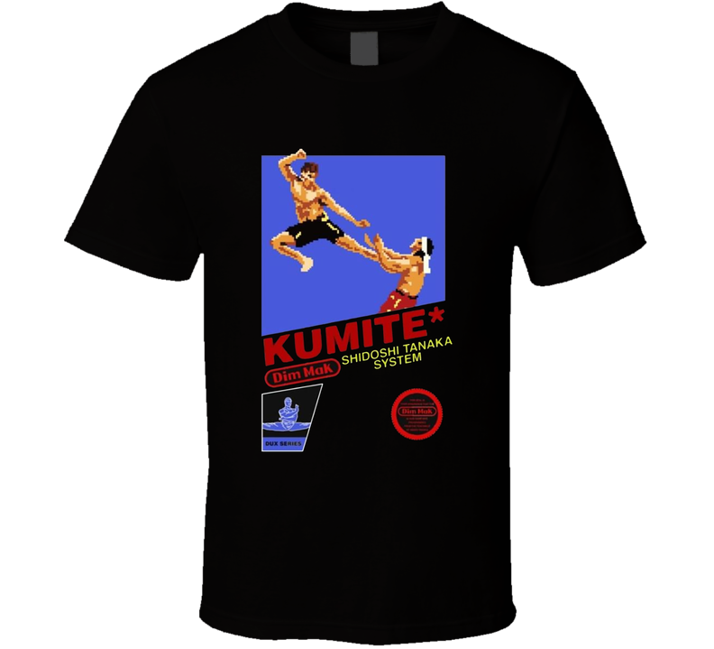 Kumite Dim Mak Video Game Black Unisex T Shirt Kumite Dim Mak Video Game Black Unisex T Shirt