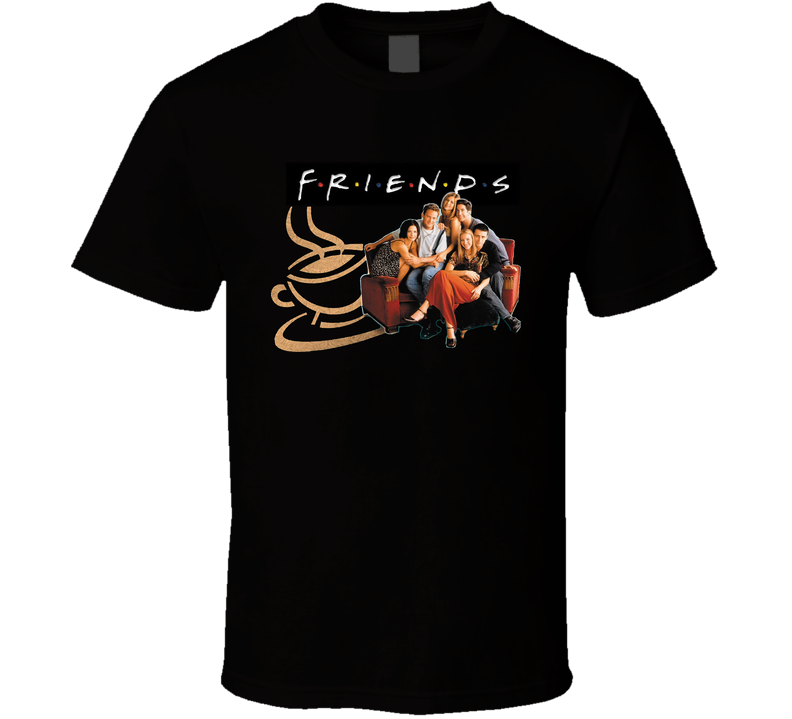 Friends Tv Show Black Unisex T Shirt Friends Tv Show Black Unisex T Shirt