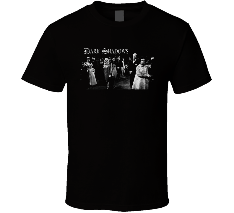 Dark Shadows Horror Cult Tv Show Black Black Unisex T Shirt Dark Shadows Horror Cult Tv Show Black Black Unisex T Shirt