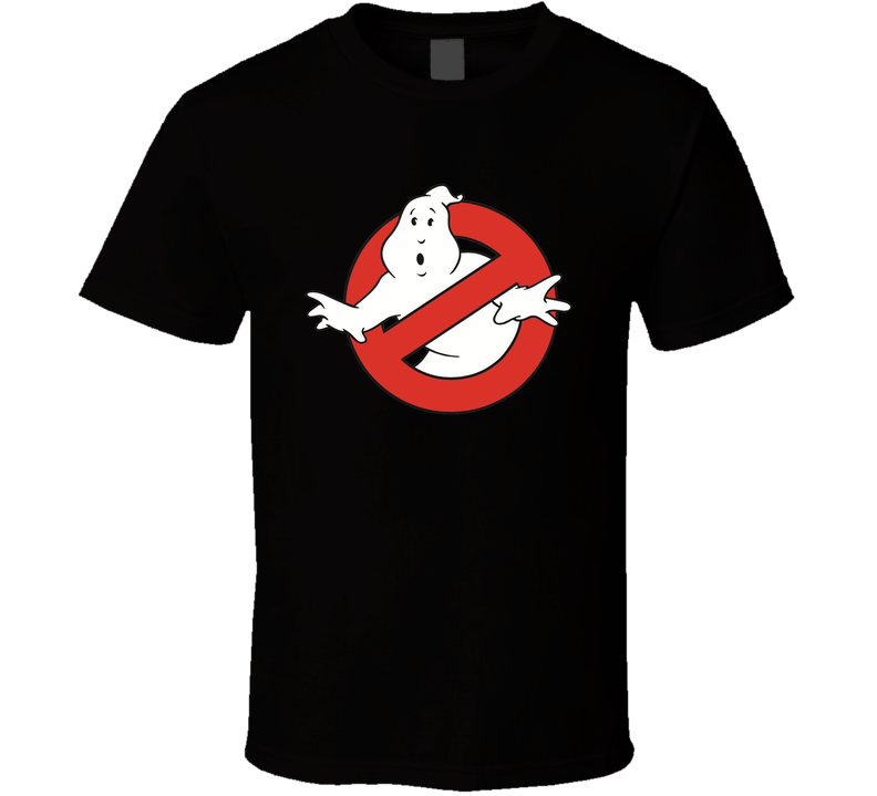 Ghostbusters Logo Movie Fan Black Unisex T Shirt