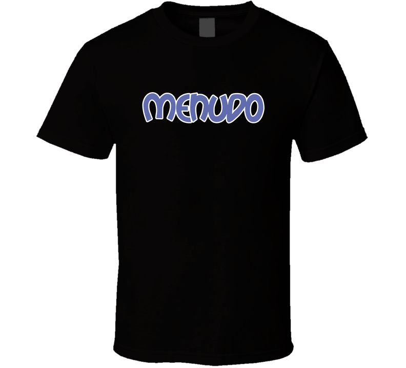 Menudo Popular Latino 70s Boy Band Fan Black Unisex T Shirt Menudo Popular Latino 70s Boy Band Fan Black Unisex T Shirt