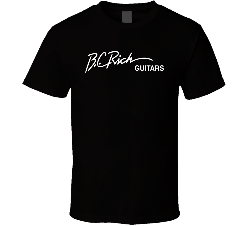 Bc Rich Logo Black Unisex T Shirt Bc Rich Logo Black Unisex T Shirt