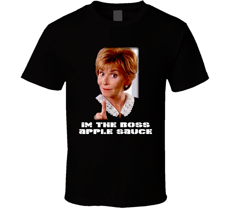 Judge Judy Black Unisex T Shirt Judge Judy Black Unisex T Shirt