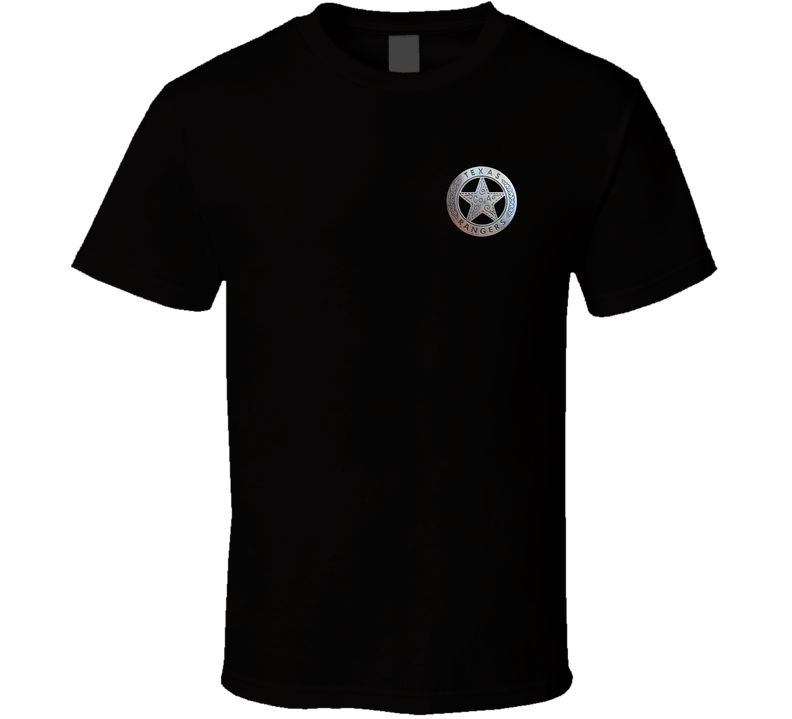 Walker Texas Ranger Badge Chest Emblem Retro 90s Tv Show Fan Black Unisex T Shirt Walker Texas Ranger Badge Chest Emblem Retro 90s Tv Show Fan Black Unisex T Shirt