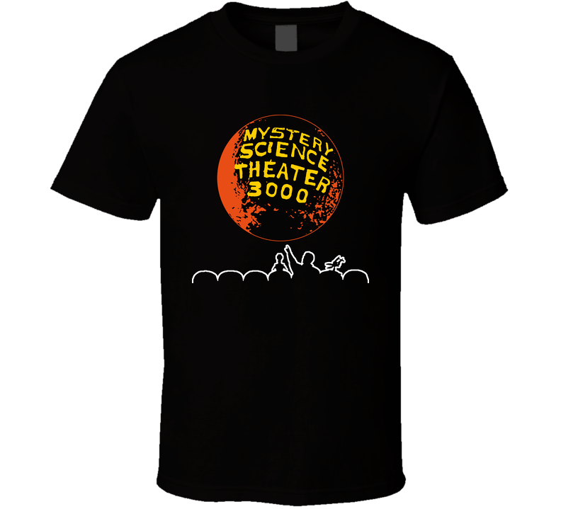 Mystery Science Theatre 3000 Black Unisex T Shirt Mystery Science Theatre 3000 Black Unisex T Shirt