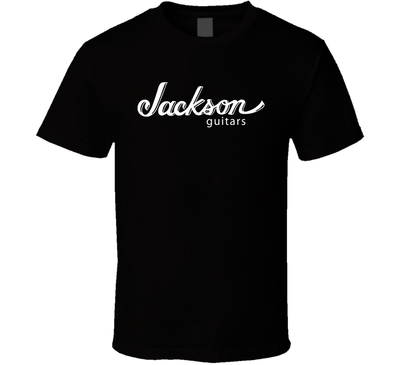 Jackson Guitars Logo Black Unisex T Shirt Jackson Guitars Logo Black Unisex T Shirt