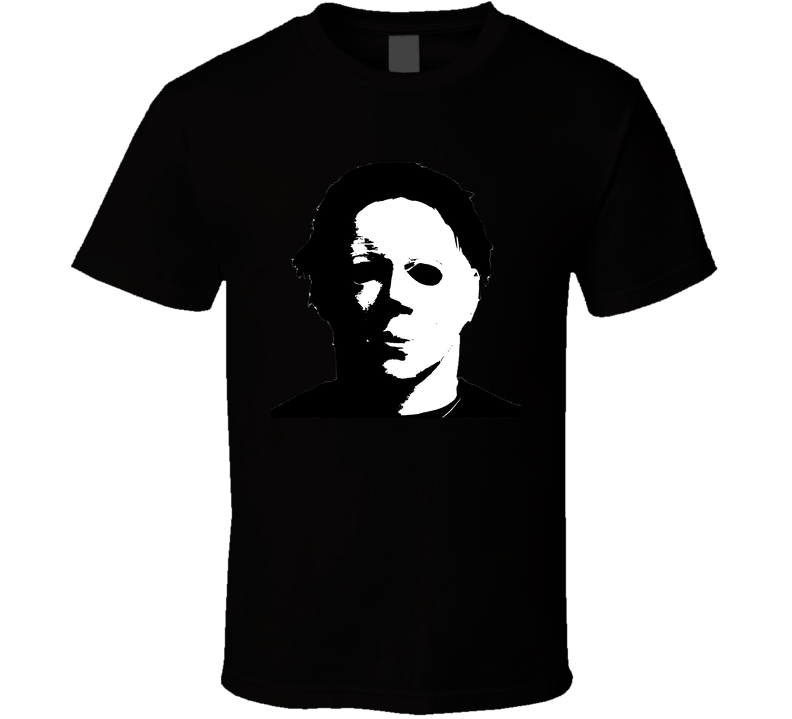 Michael Myers Silhouette Spooky Halloween Black Unisex T Shirt Michael Myers Silhouette Spooky Halloween Black Unisex T Shirt