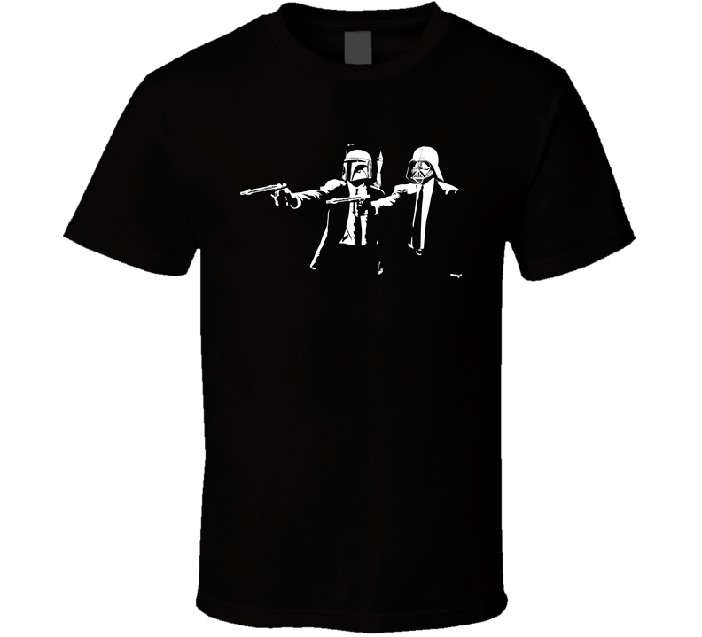 Star Wars Pulp Fiction Black Unisex T Shirt Star Wars Pulp Fiction Black Unisex T Shirt