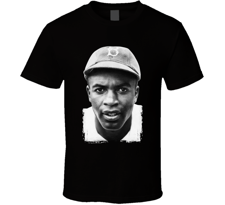 Jackie Robinson Portrait Black Baseball Legend Black Unisex T Shirt Jackie Robinson Portrait Black Baseball Legend Black Unisex T Shirt