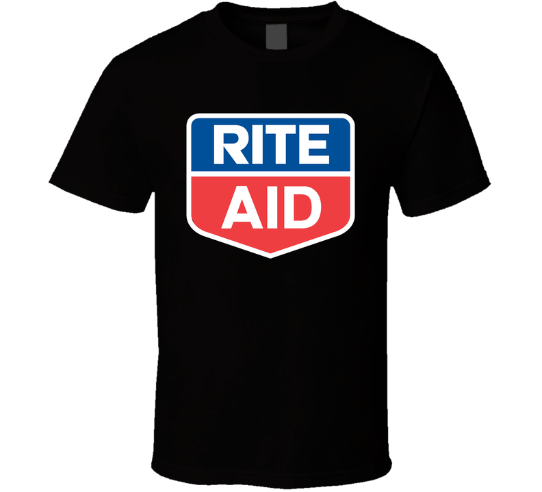 Rite Aid Best Over The Counter Medication Logo Black Unisex T Shirt Rite Aid Best Over The Counter Medication Logo Black Unisex T Shirt
