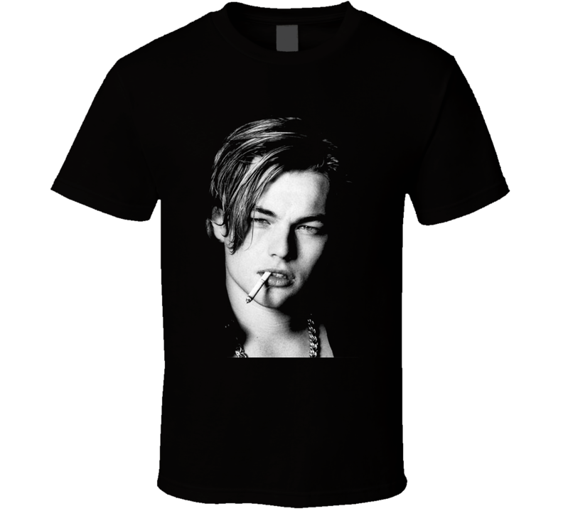 Leonardo Dicaprio Actor Movies Black Unisex T Shirt Leonardo Dicaprio Actor Movies Black Unisex T Shirt
