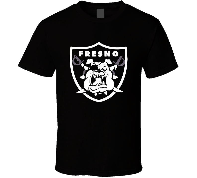 Fresno State Athletics Oakland Football Mashup Logo Sports Fan Black Unisex T Shirt Fresno State Athletics Oakland Football Mashup Logo Sports Fan Black Unisex T Shirt