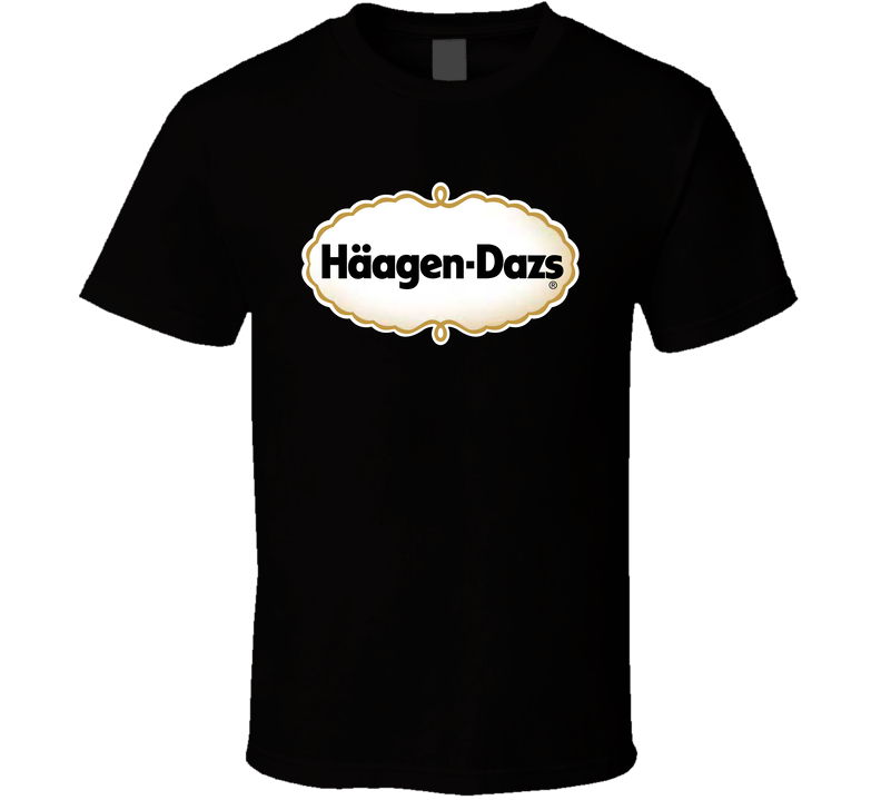 Haagen Dazs Ice Cream Logo Black Unisex T Shirt Haagen Dazs Ice Cream Logo Black Unisex T Shirt