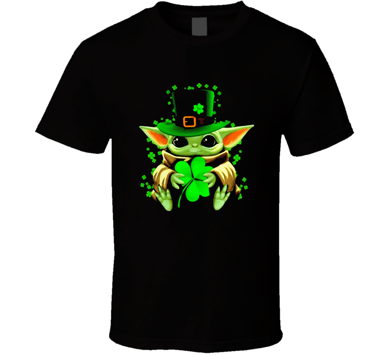 Irish Baby Yoda St Patricks Day Black Unisex T Shirt Irish Baby Yoda St Patricks Day Black Unisex T Shirt