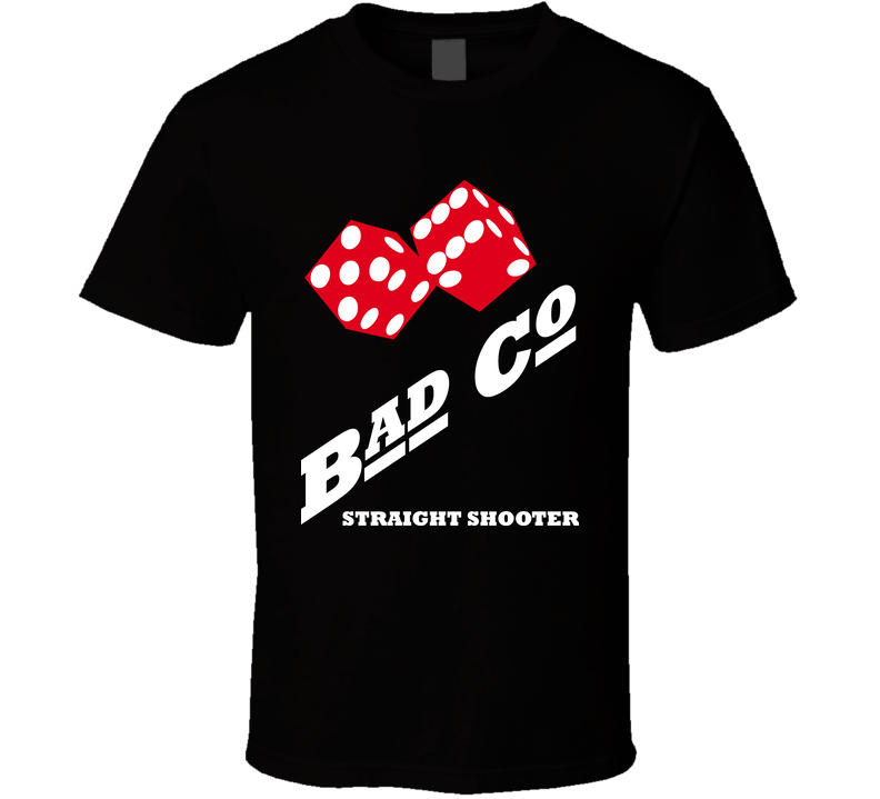 Bad Company Rock Black Black Unisex T Shirt Bad Company Rock Black Black Unisex T Shirt