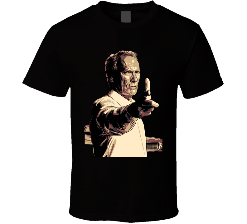 Clint Eastwood Gran Torino Movie Black Unisex T Shirt Clint Eastwood Gran Torino Movie Black Unisex T Shirt