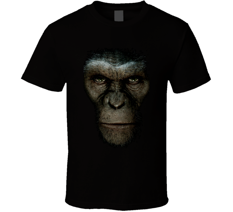 Rise Of The Planet Of The Apes Movie Black Unisex T Shirt Rise Of The Planet Of The Apes Movie Black Unisex T Shirt