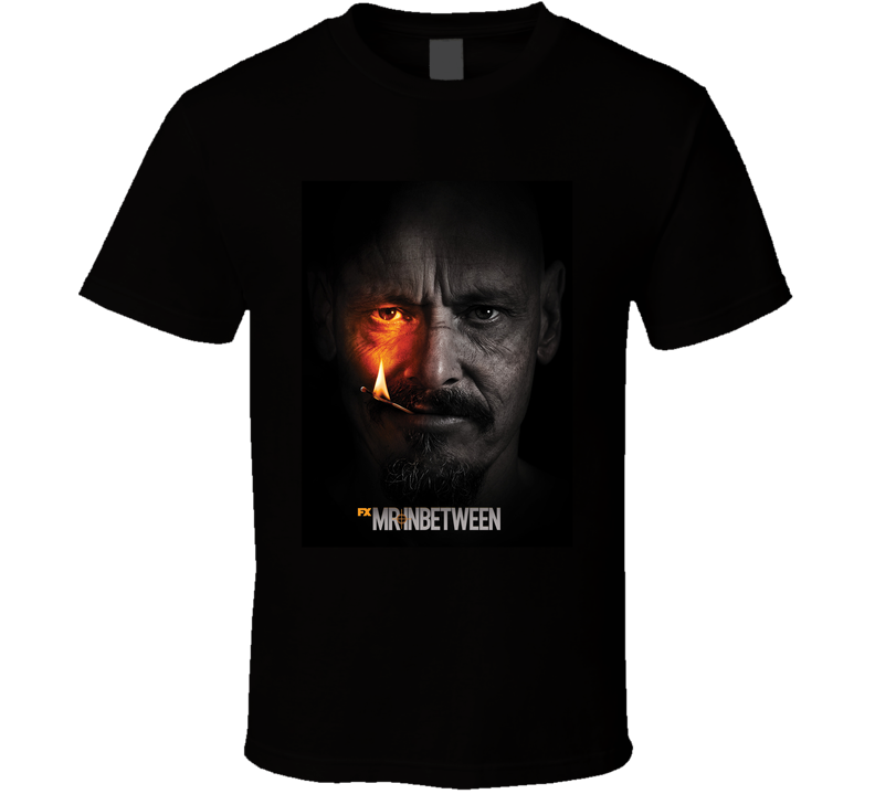 Mr Inbetween Tv Show Fan Black Unisex T Shirt