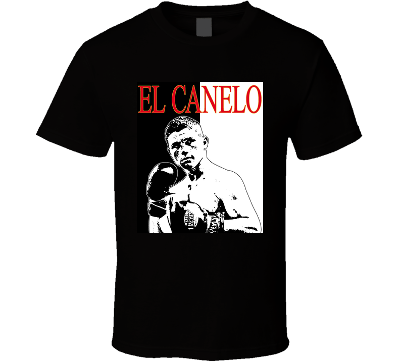 Saul Alvarez Mexico Boxing Champ El Canelo Black Unisex T Shirt