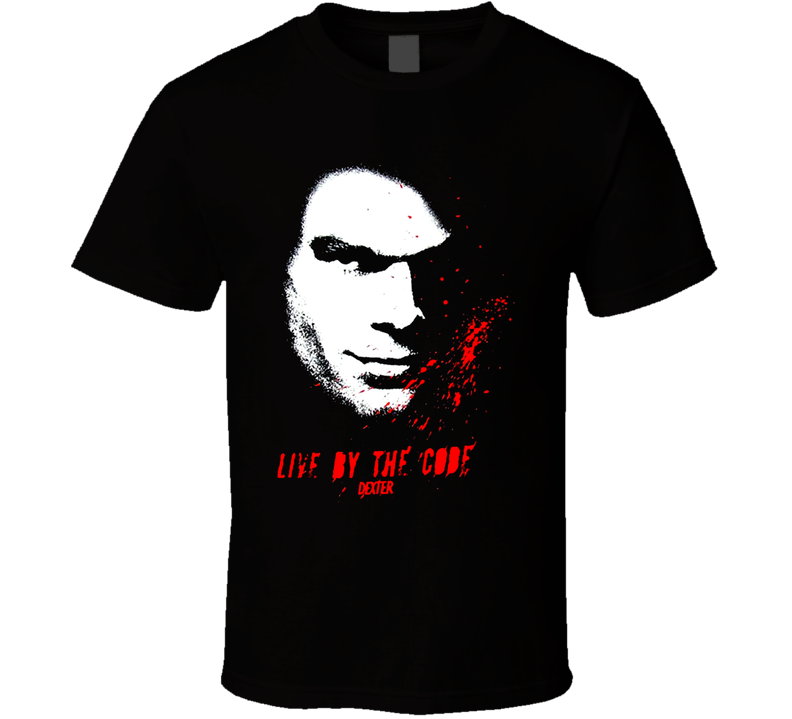 Live By The Code Dexter Black Unisex T Shirt