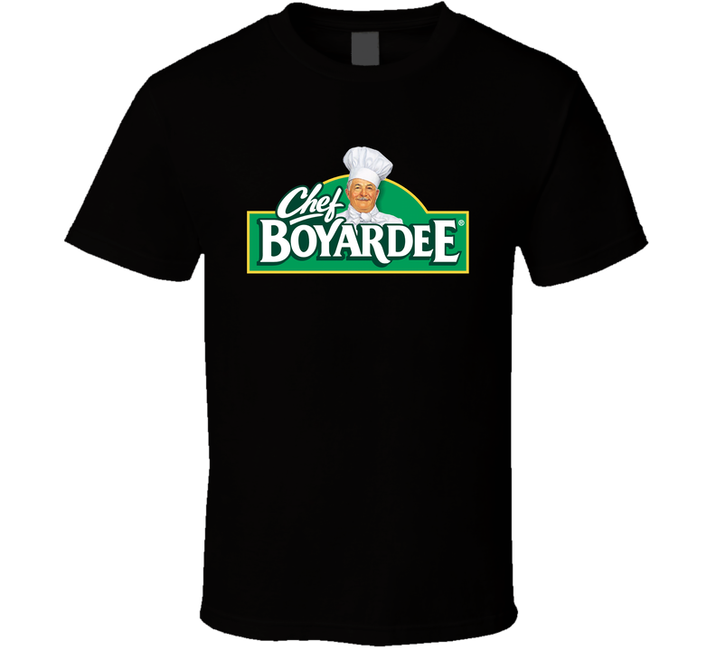 Chef Boyardee Food Brand Mascot Black Unisex T Shirt