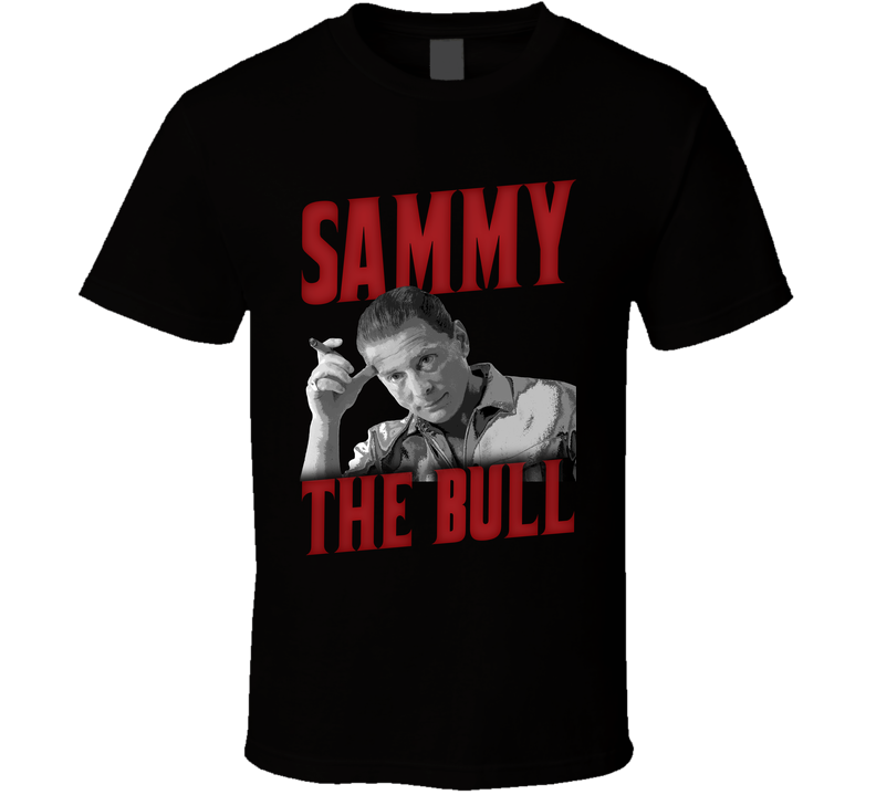 Sammy The Bull Gravano New York Mobster Black Unisex T Shirt