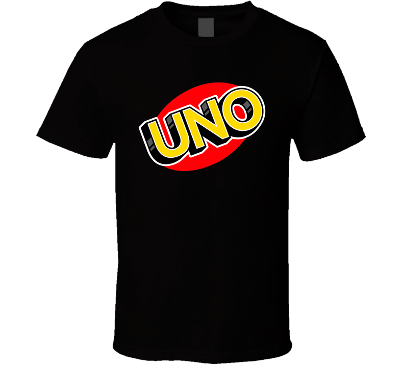 Uno Card Game Halloween Costume Black Unisex T Shirt