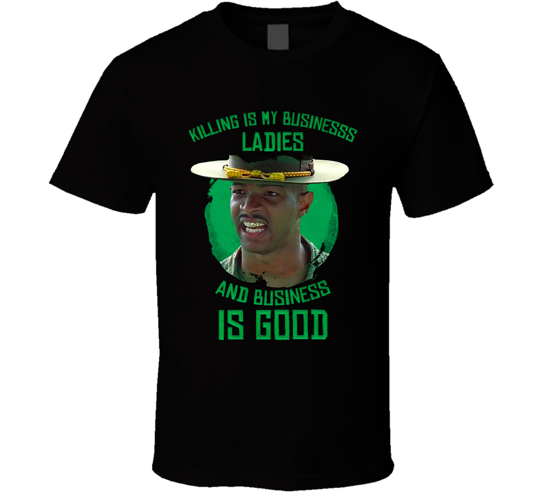 Killing Is My Business Major Payne Movie Black Unisex T Shirt