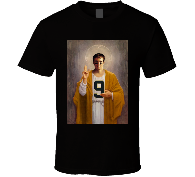 Breesus Drew Brees New Orleans Football Black Unisex T Shirt